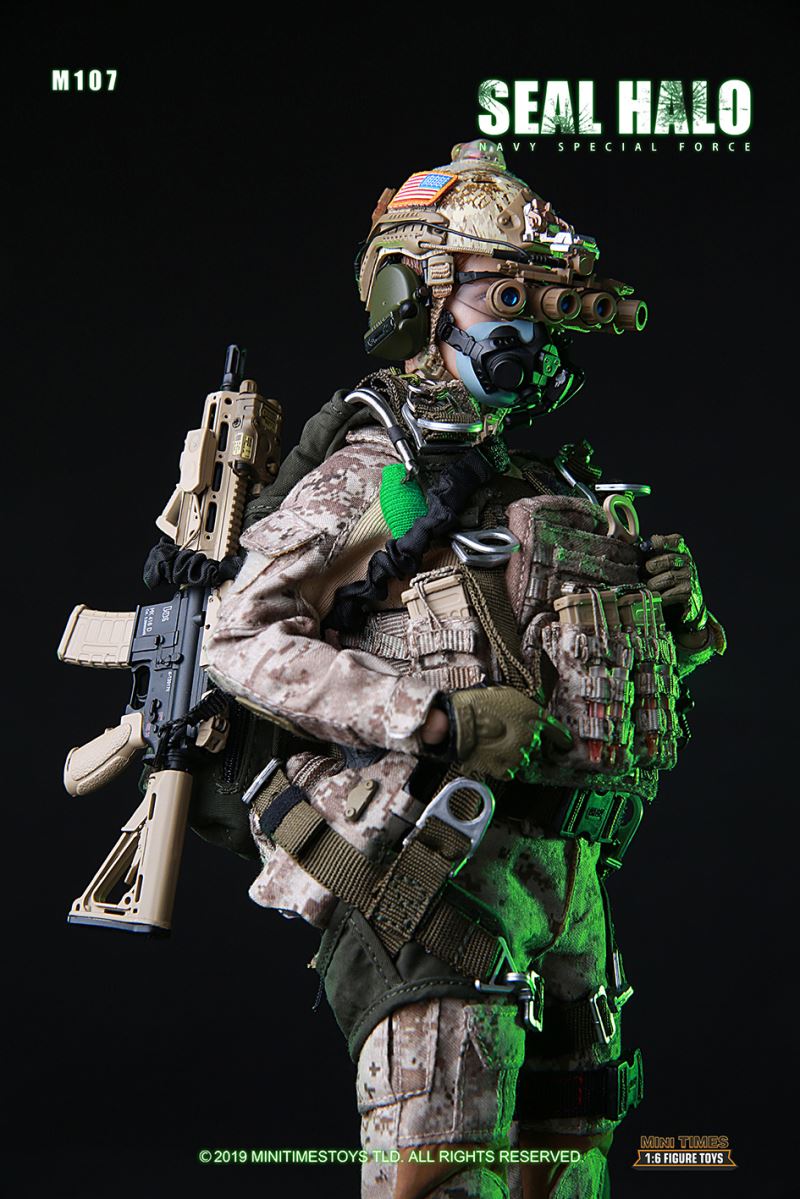 Navy Special Force Seal Halo (MT-M017) 1/6