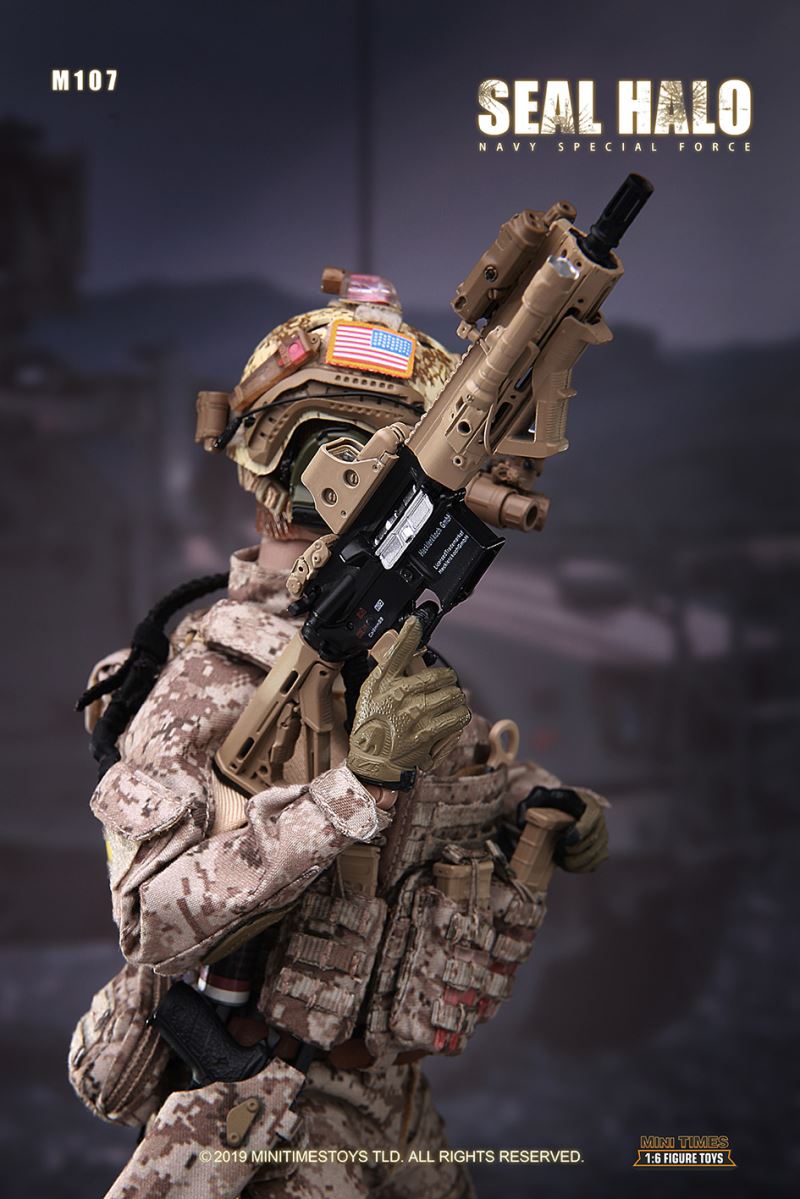 Navy Special Force Seal Halo (MT-M017) 1/6