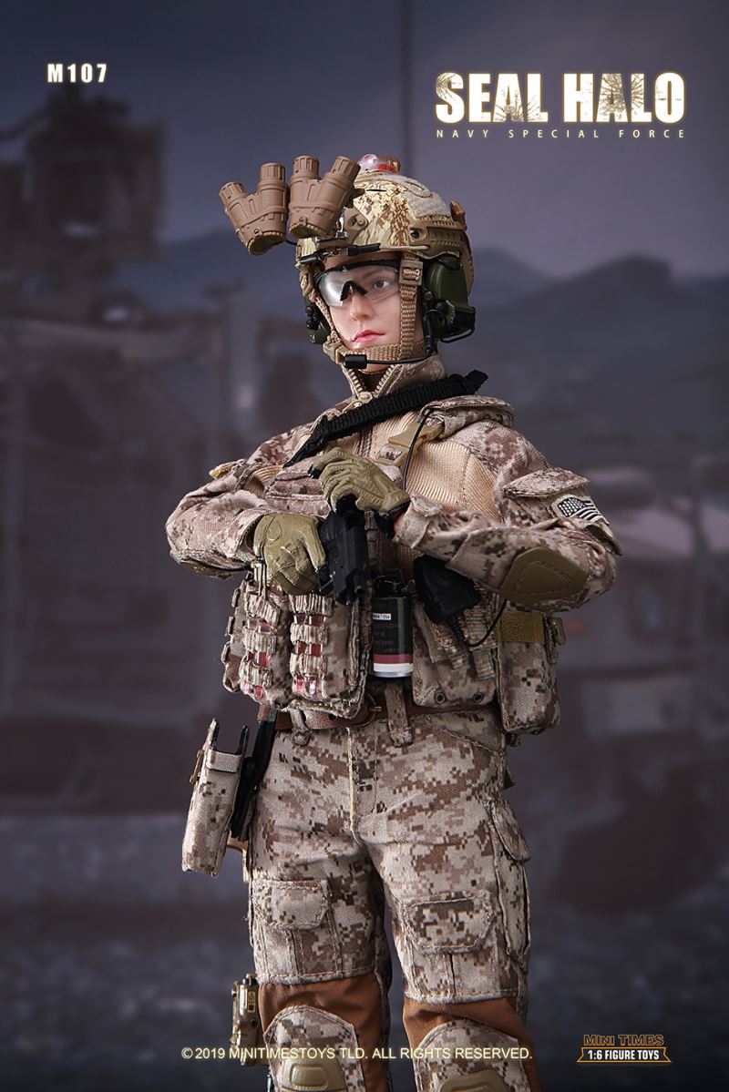 Navy Special Force Seal Halo (MT-M017) 1/6