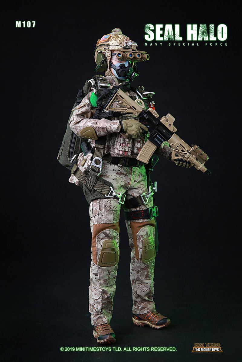 Navy Special Force Seal Halo (MT-M017) 1/6
