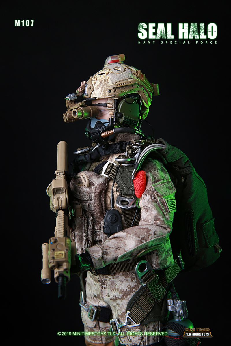 Navy Special Force Seal Halo (MT-M017) 1/6
