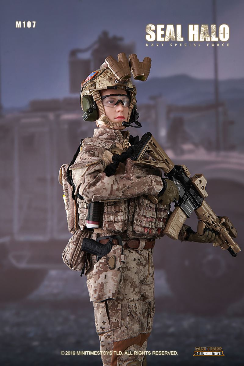 Navy Special Force Seal Halo (MT-M017) 1/6