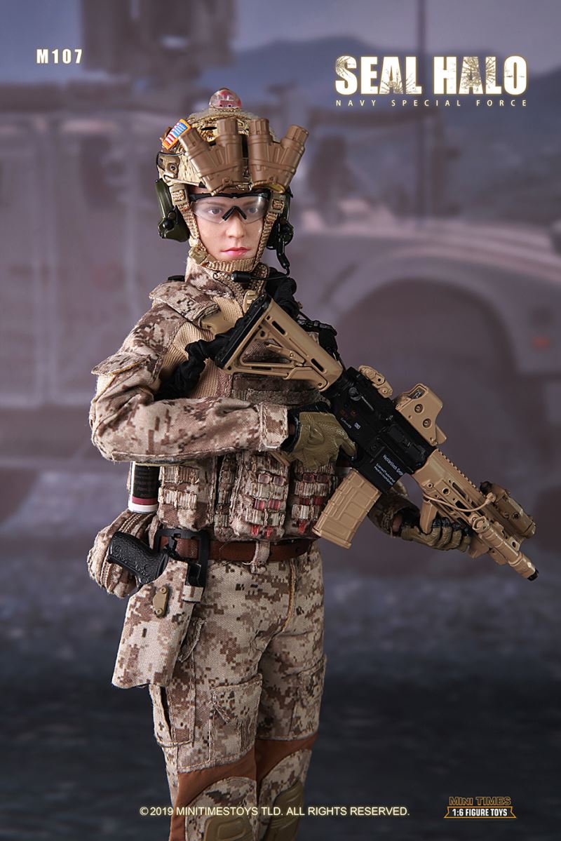 Navy Special Force Seal Halo (MT-M017) 1/6