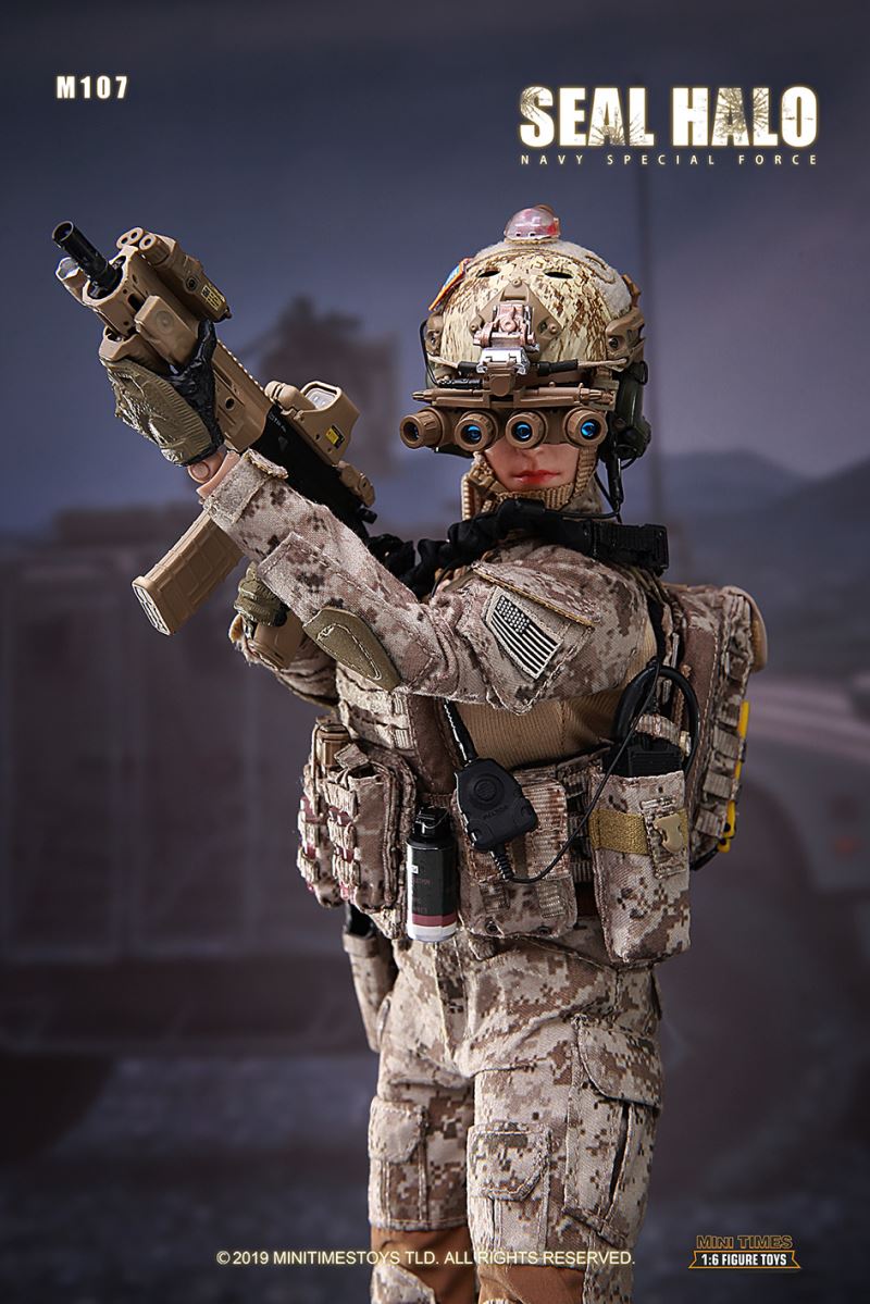 Navy Special Force Seal Halo (MT-M017) 1/6