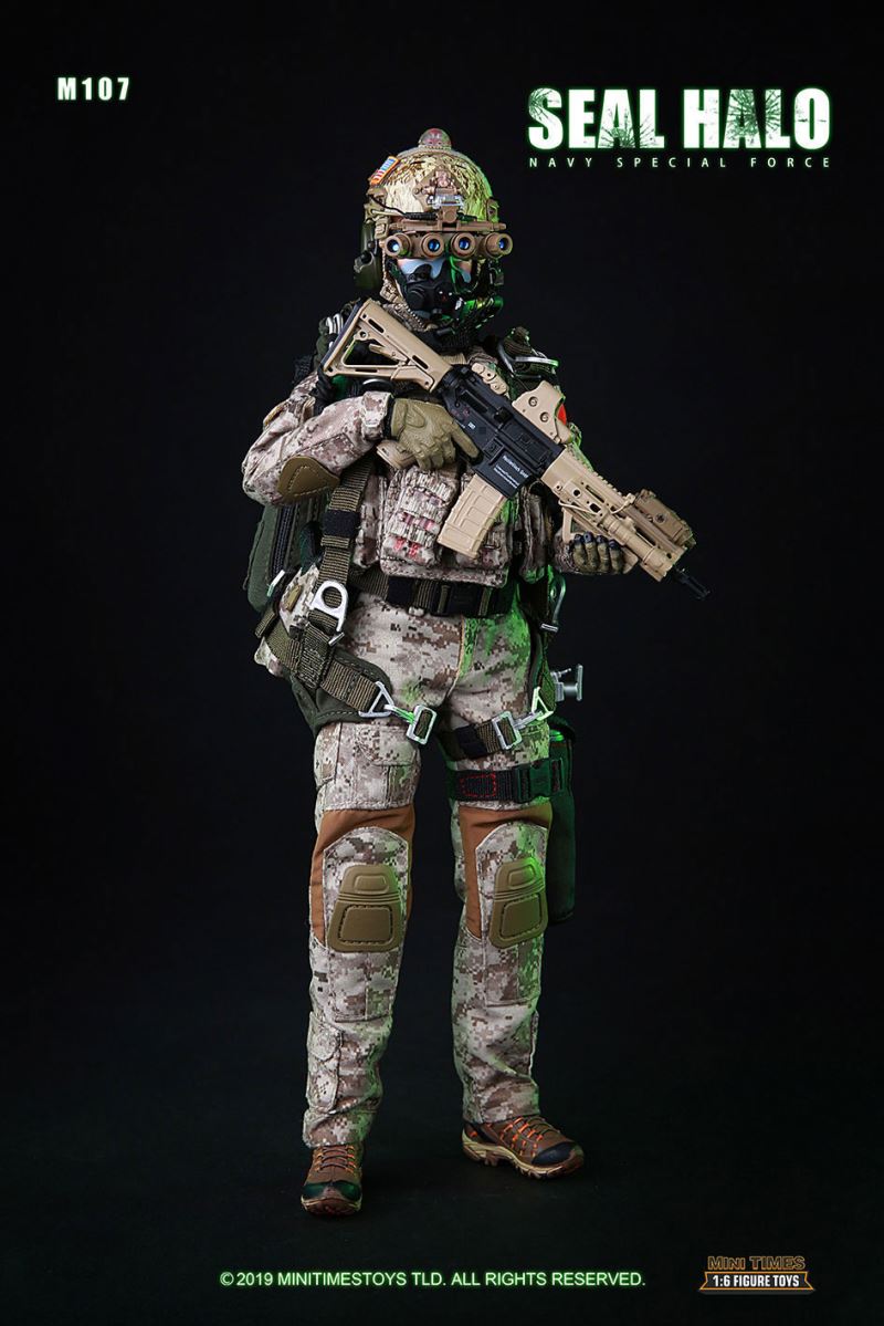 Navy Special Force Seal Halo (MT-M017) 1/6