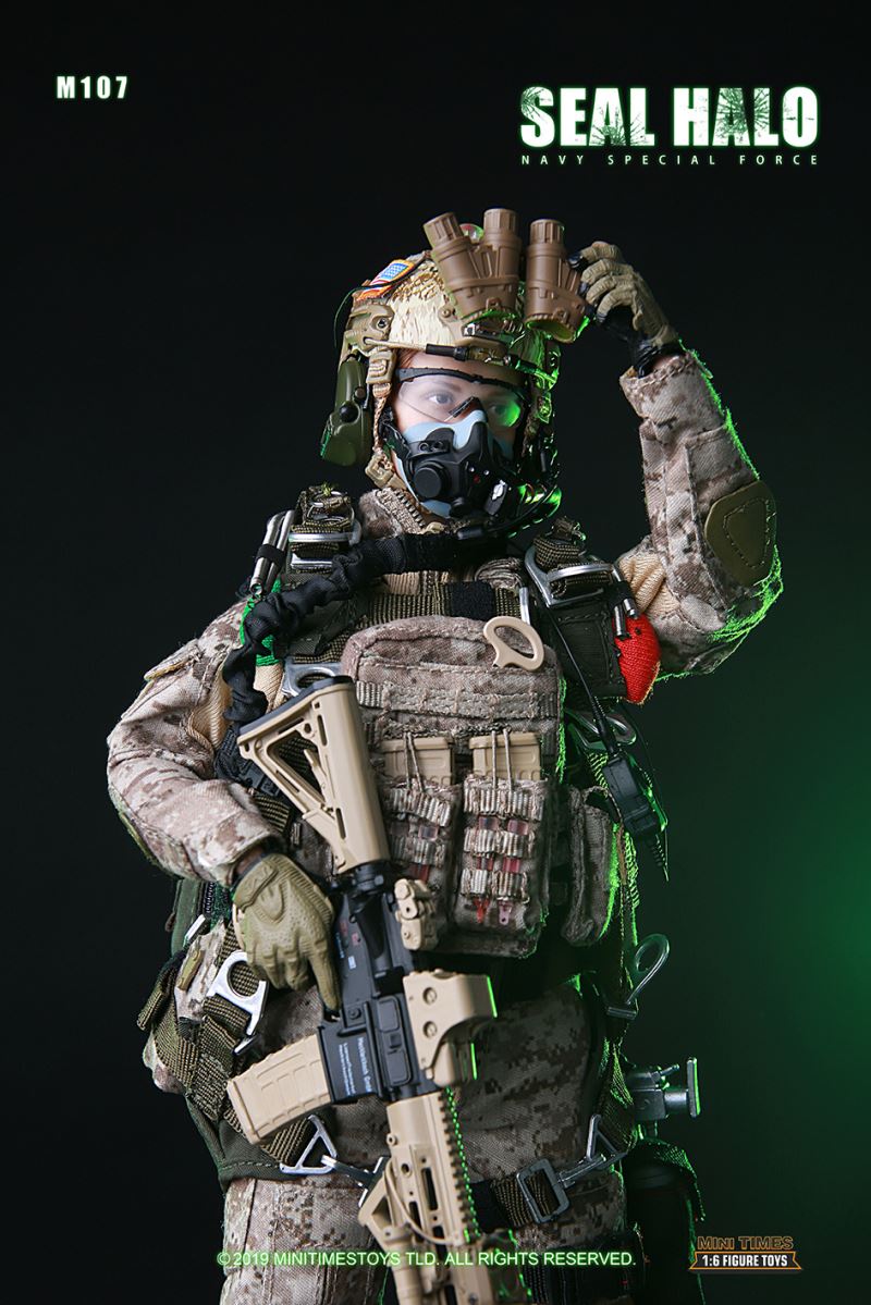 Navy Special Force Seal Halo (MT-M017) 1/6
