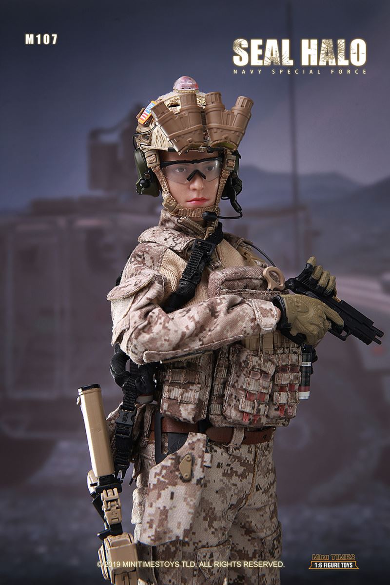 Navy Special Force Seal Halo (MT-M017) 1/6
