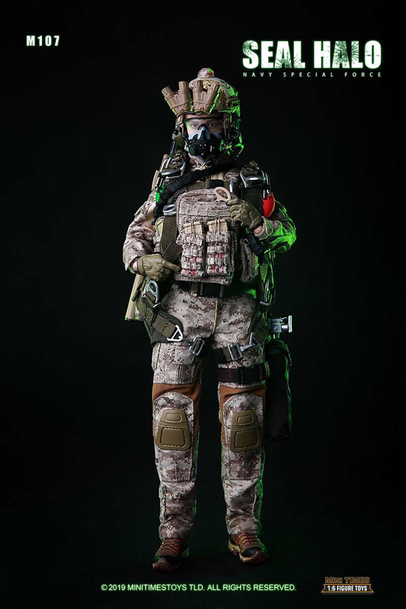Navy Special Force Seal Halo (MT-M017) 1/6