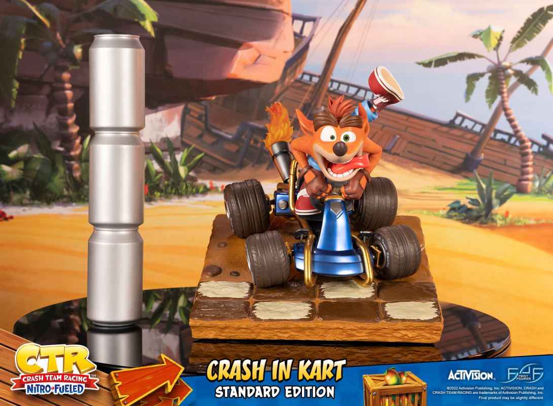 Crash In Kart - Crash Team Racing Nitro Fueled