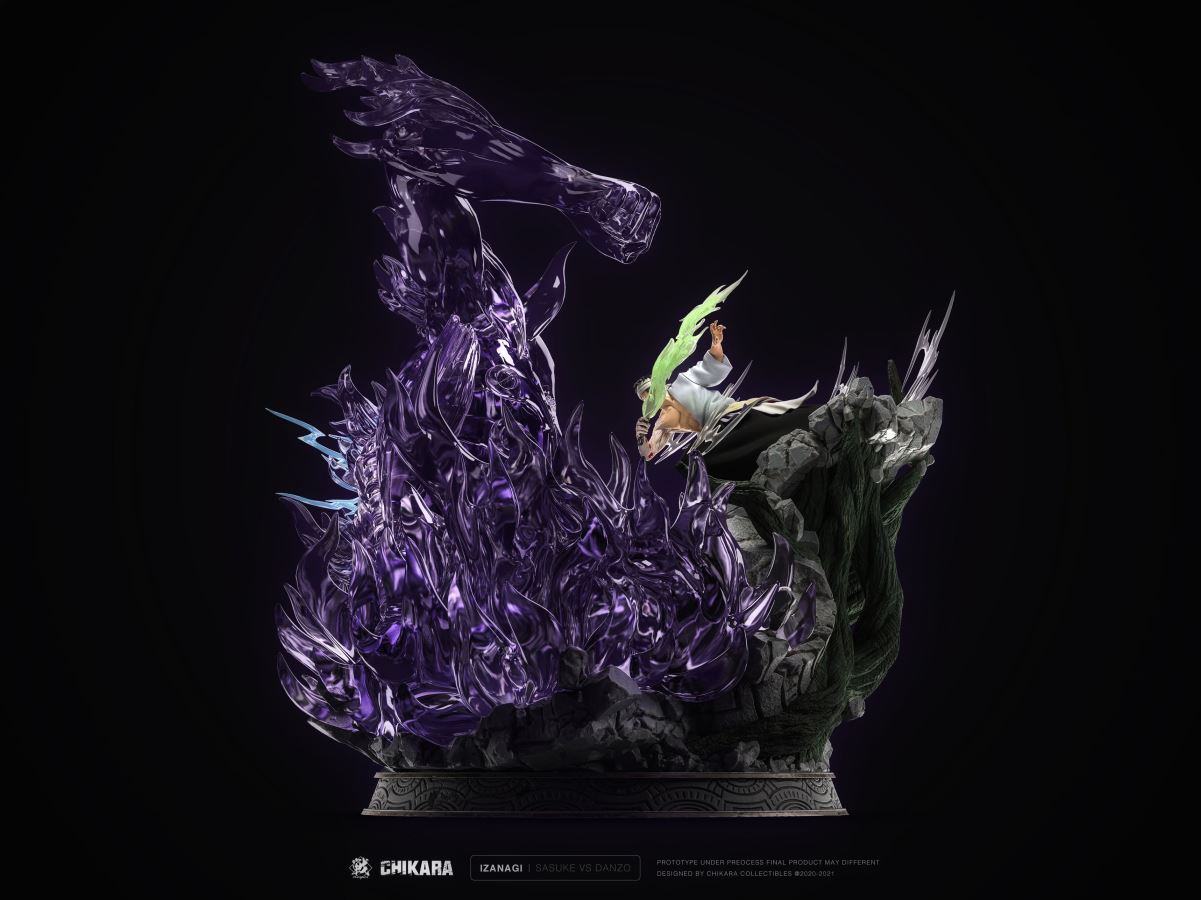 Danzo Shimura vs Uchiha Sasuke - Naruto