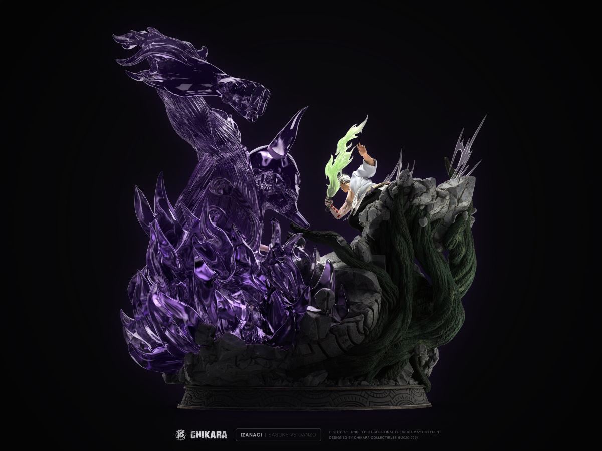 Danzo Shimura vs Uchiha Sasuke - Naruto