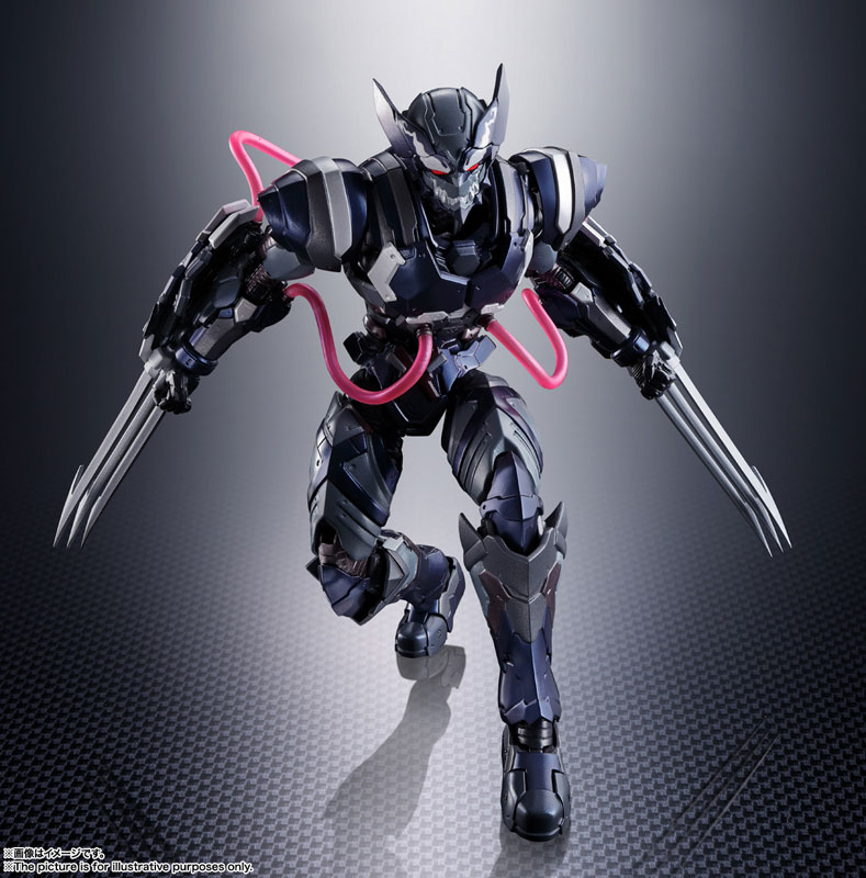 SHFiguarts Venom Symbiote Wolverine (Tech on Avengers)