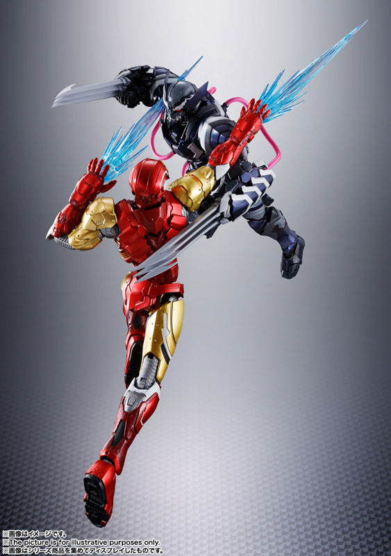 SHFiguarts Venom Symbiote Wolverine (Tech on Avengers)