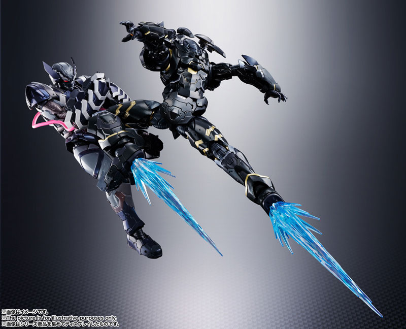 SHFiguarts Venom Symbiote Wolverine (Tech on Avengers)