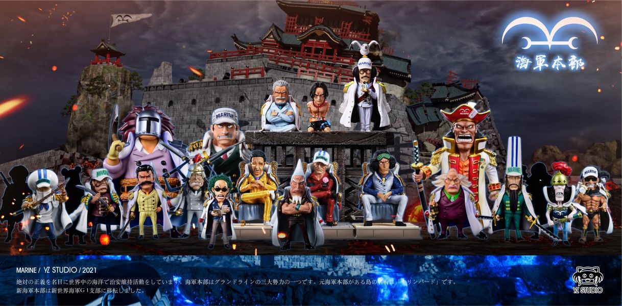 Vice Admiral Lacroix - ONE PIECE