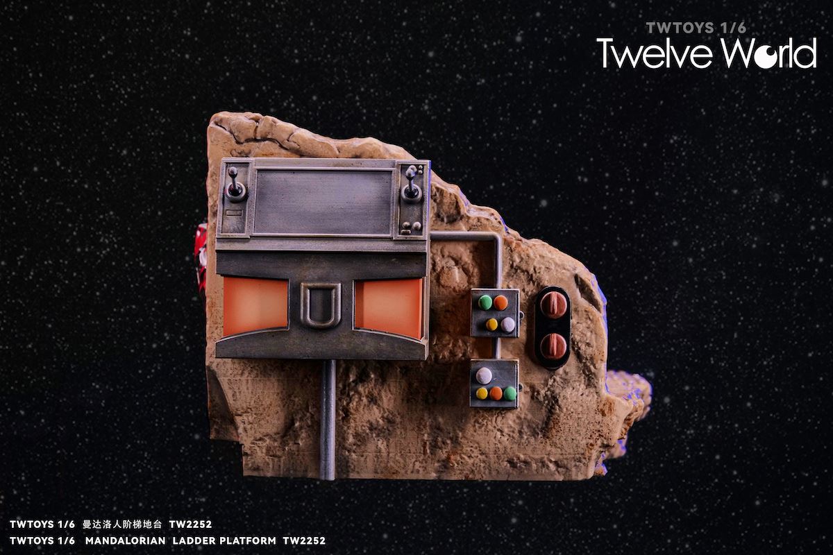The Mandalorian ladder scene suitable for trendy military Star Wars 1/6