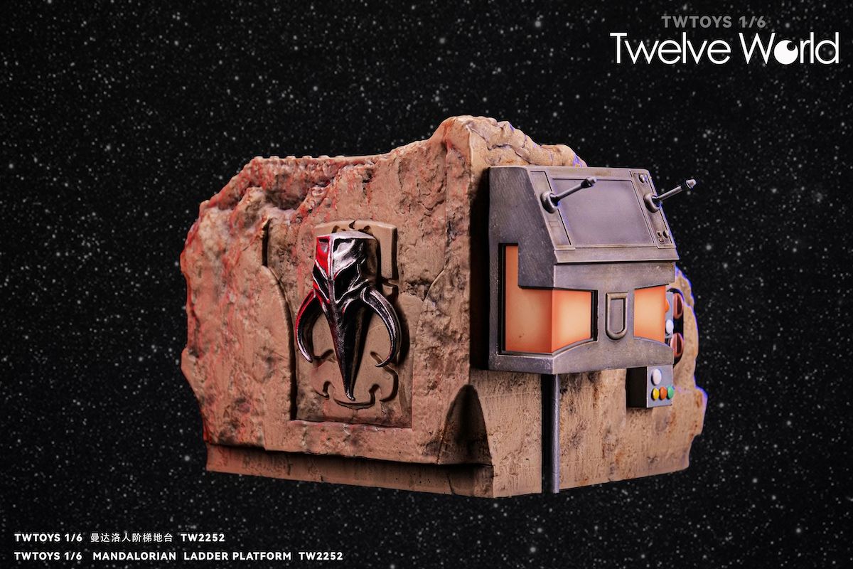 The Mandalorian ladder scene suitable for trendy military Star Wars 1/6