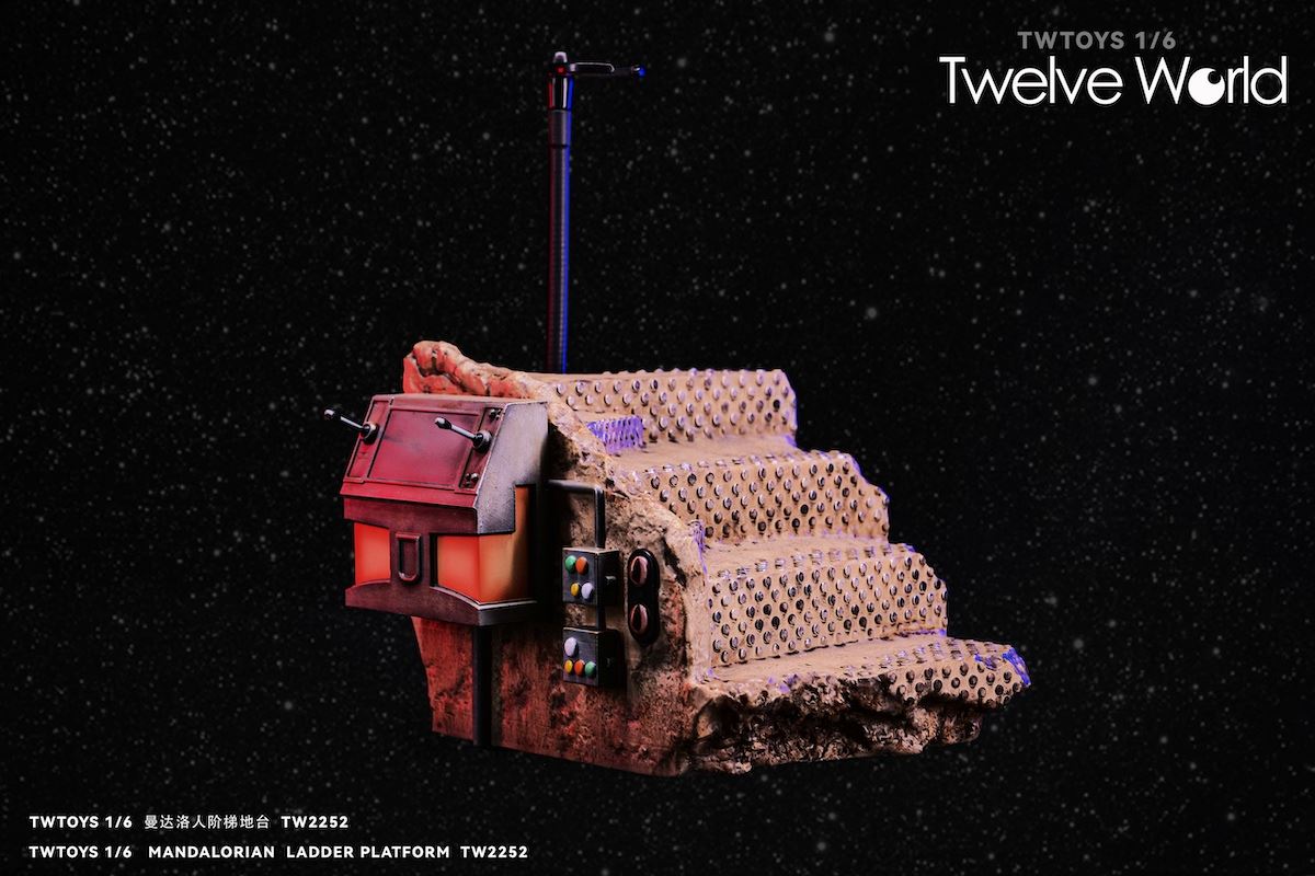 The Mandalorian ladder scene suitable for trendy military Star Wars 1/6