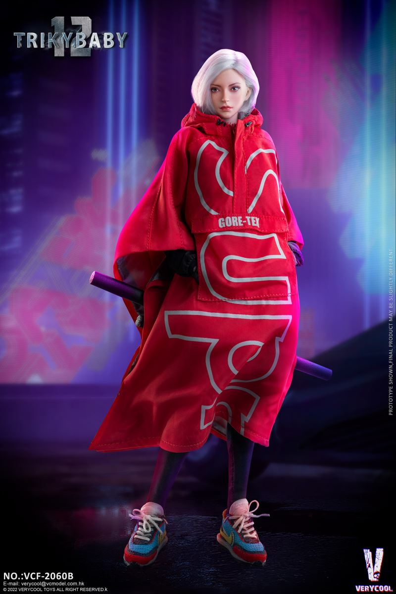 CYBERPUNK Series：TRICKYBABY 12 Rainbow 1/6【Deluxe Edition】