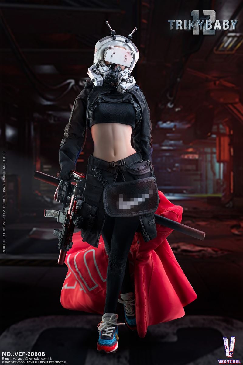 CYBERPUNK Series：TRICKYBABY 12 Rainbow 1/6【Deluxe Edition】