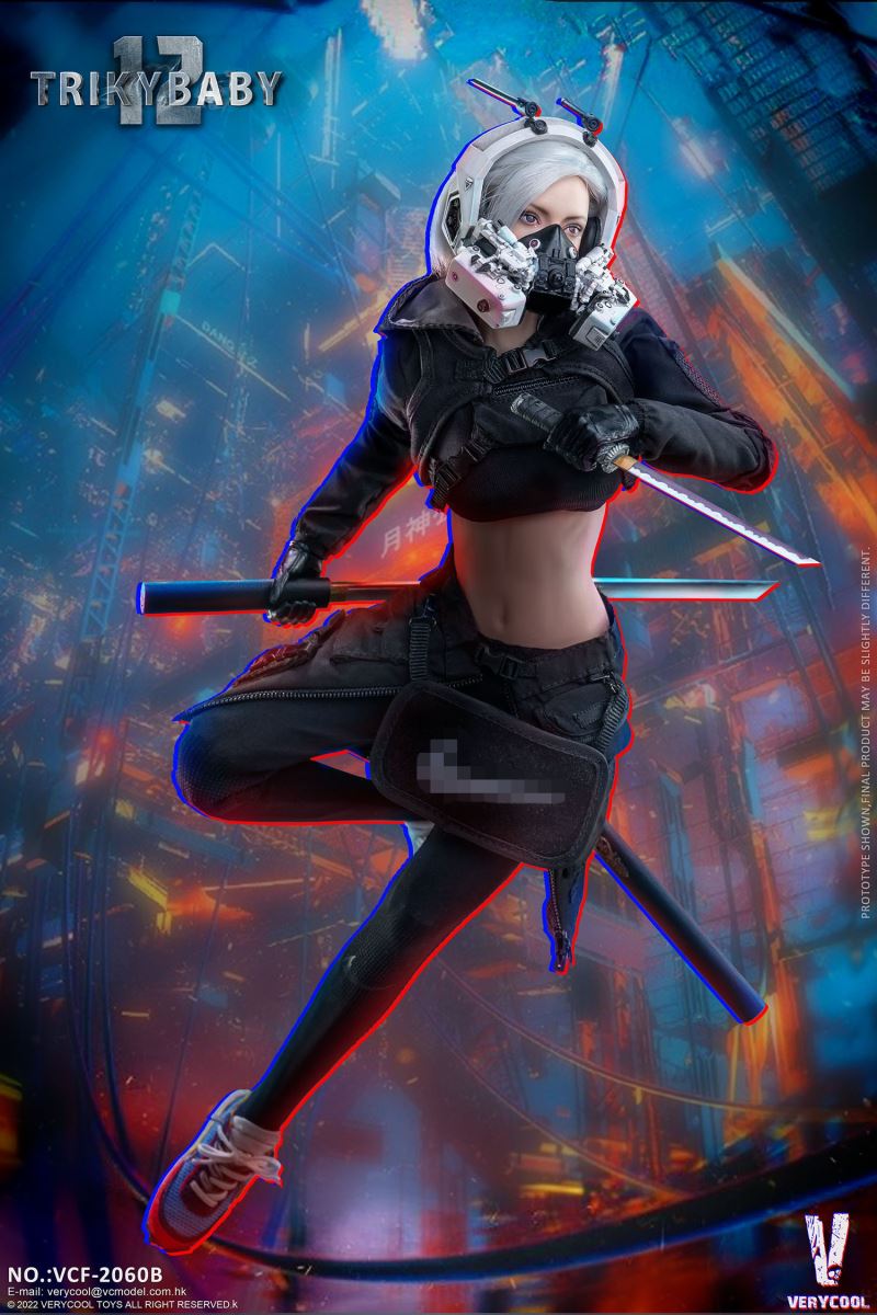 CYBERPUNK Series：TRICKYBABY 12 Rainbow 1/6【Deluxe Edition】