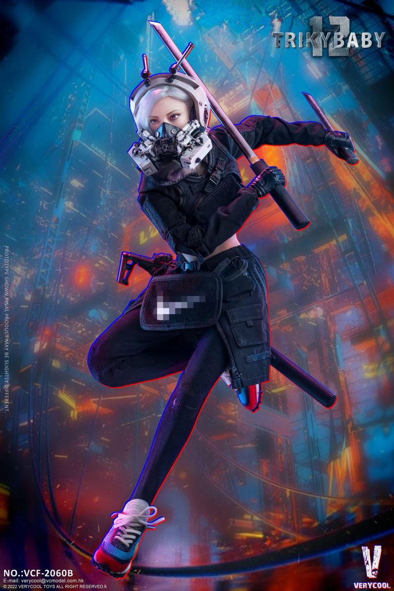 CYBERPUNK Series：TRICKYBABY 12 Rainbow 1/6【Deluxe Edition】