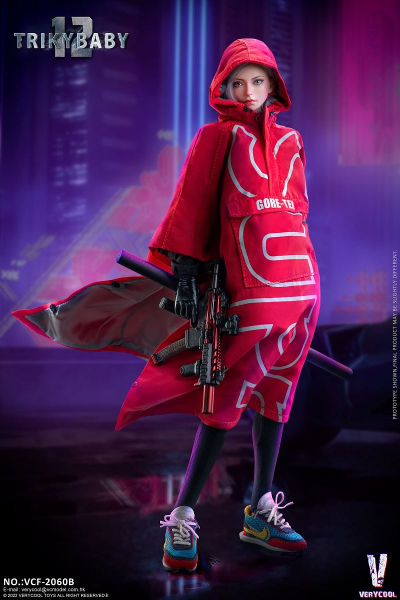 CYBERPUNK Series：TRICKYBABY 12 Rainbow 1/6【Deluxe Edition】
