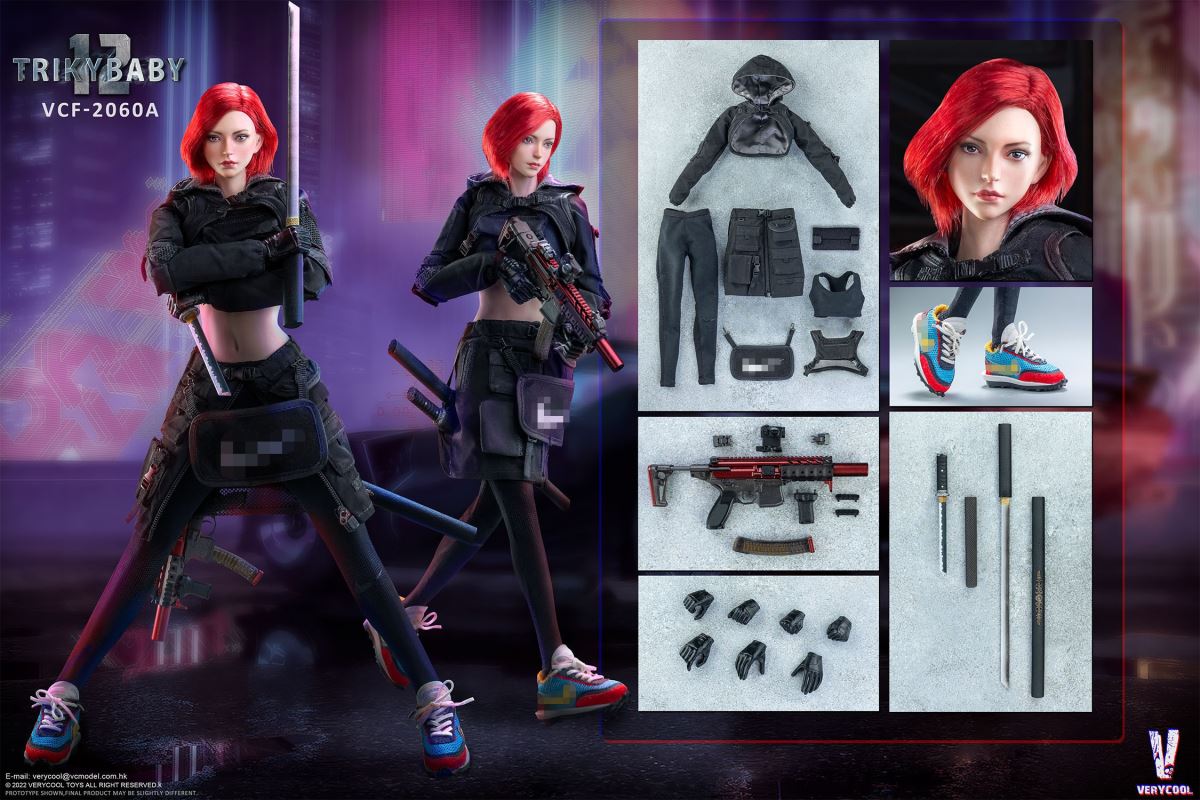CYBERPUNK Series：TRICKYBABY 12 -- Rainbow【Standard Edition】1/6