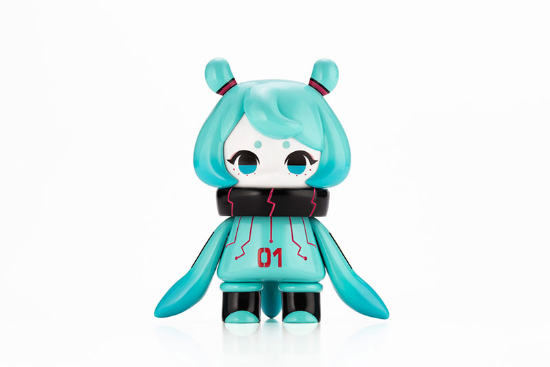 Hinomoto Heavy Industries Ocean Exploration Robot DENSHITAKO No.3 [Hatsune Miku Color Ver.]