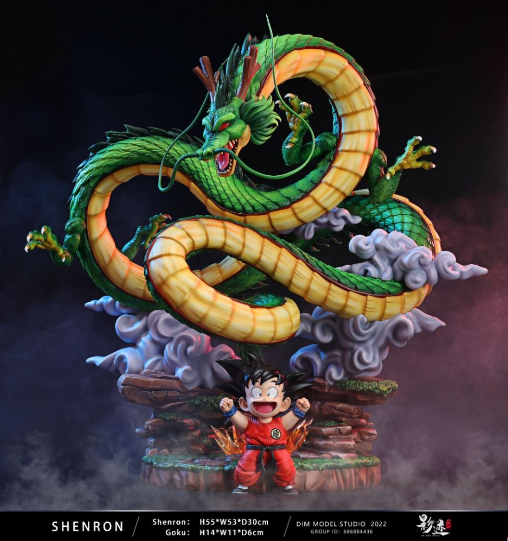 Shenron & Kid Goku - Dragon Ball