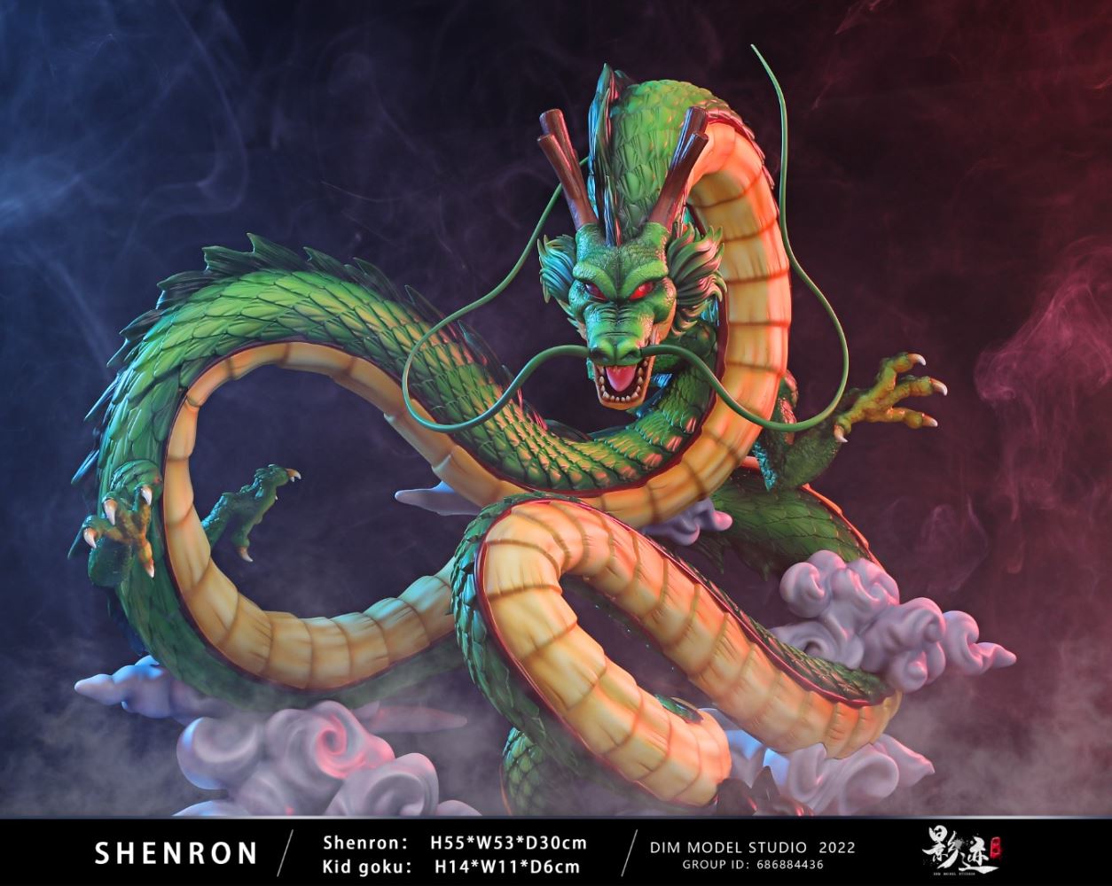 Shenron & Kid Goku - Dragon Ball