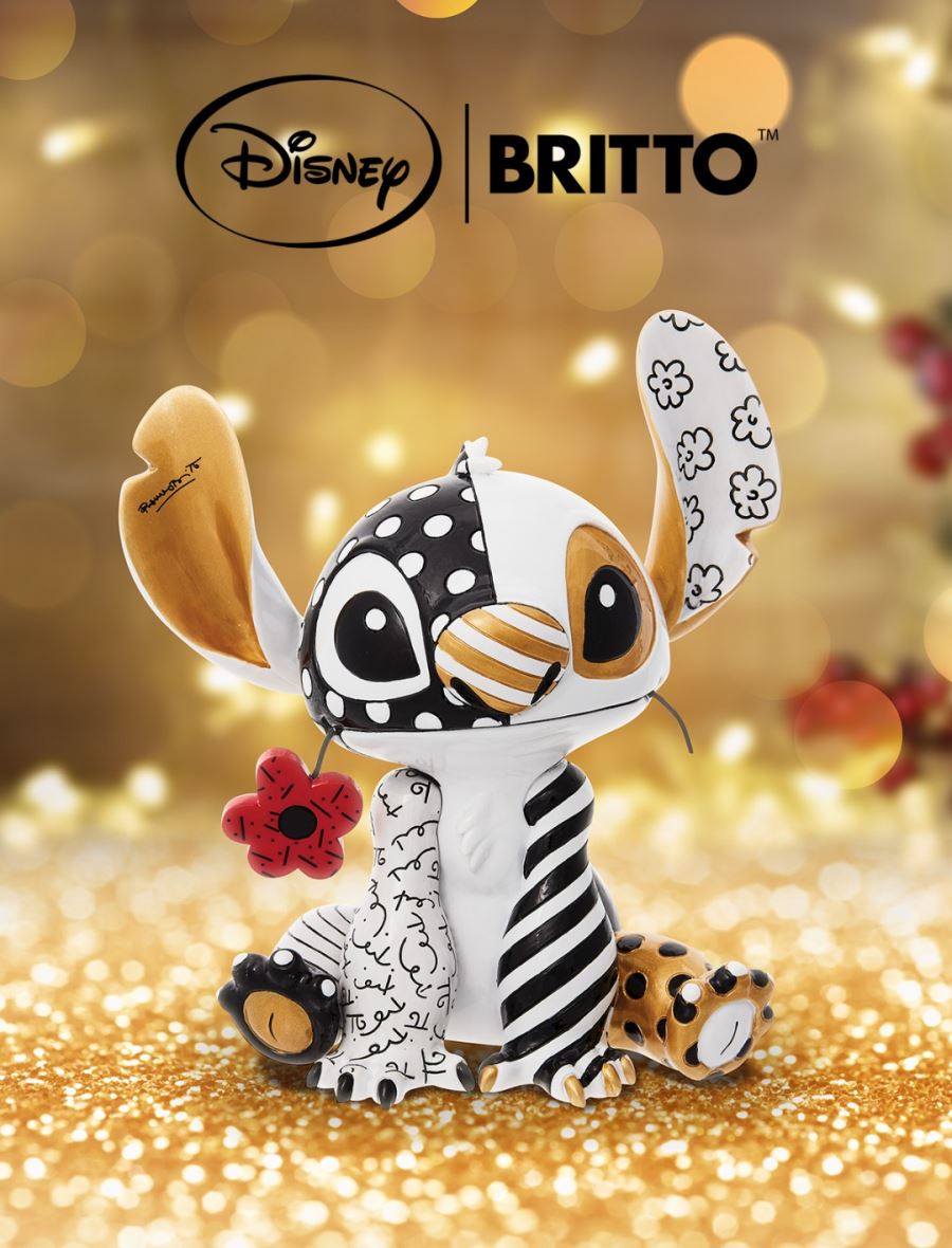 Enesco x Britto Black & Gold Stitch
