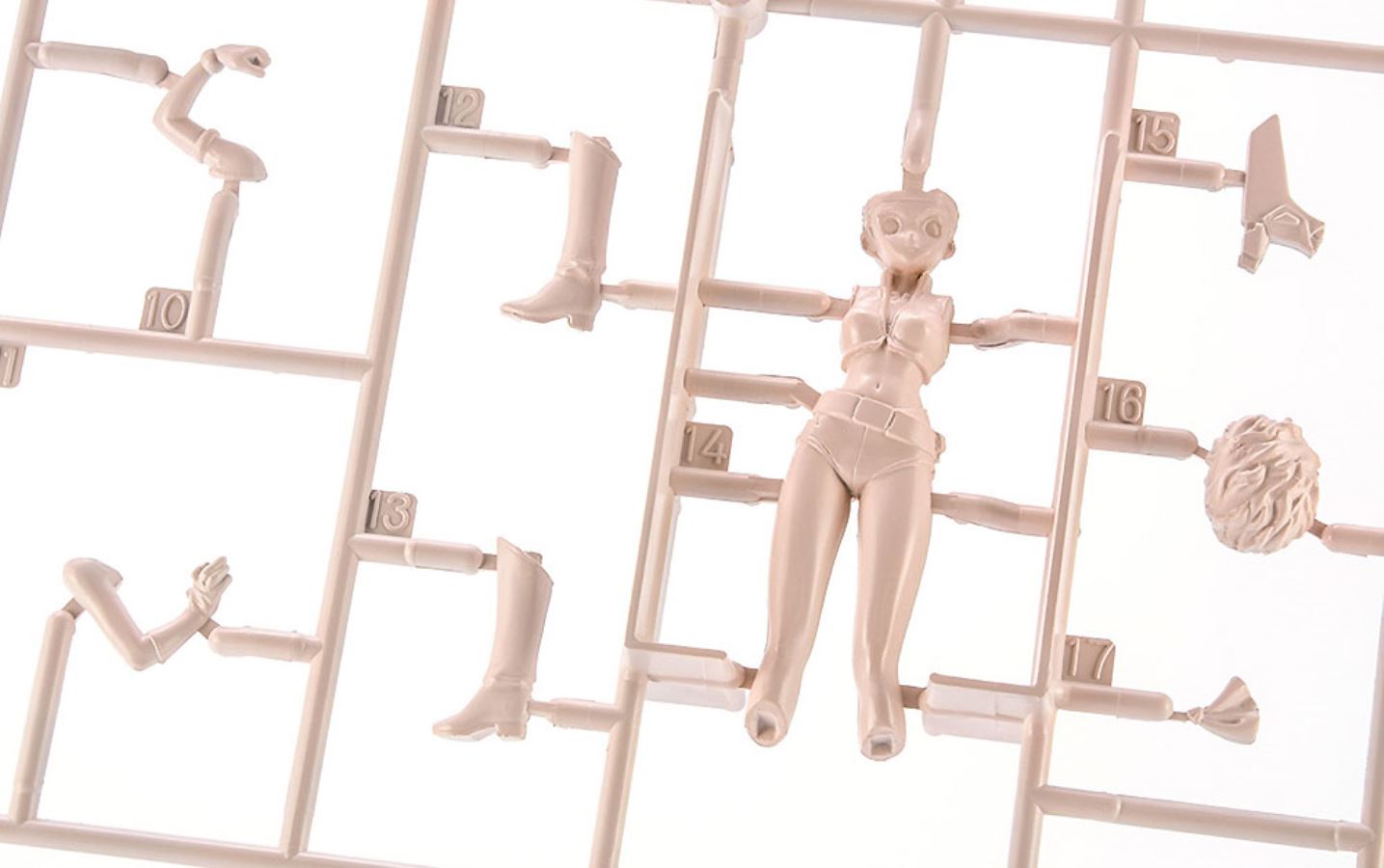 Dirty Pair Kay & Yuri w / Lovely Angel (1/300