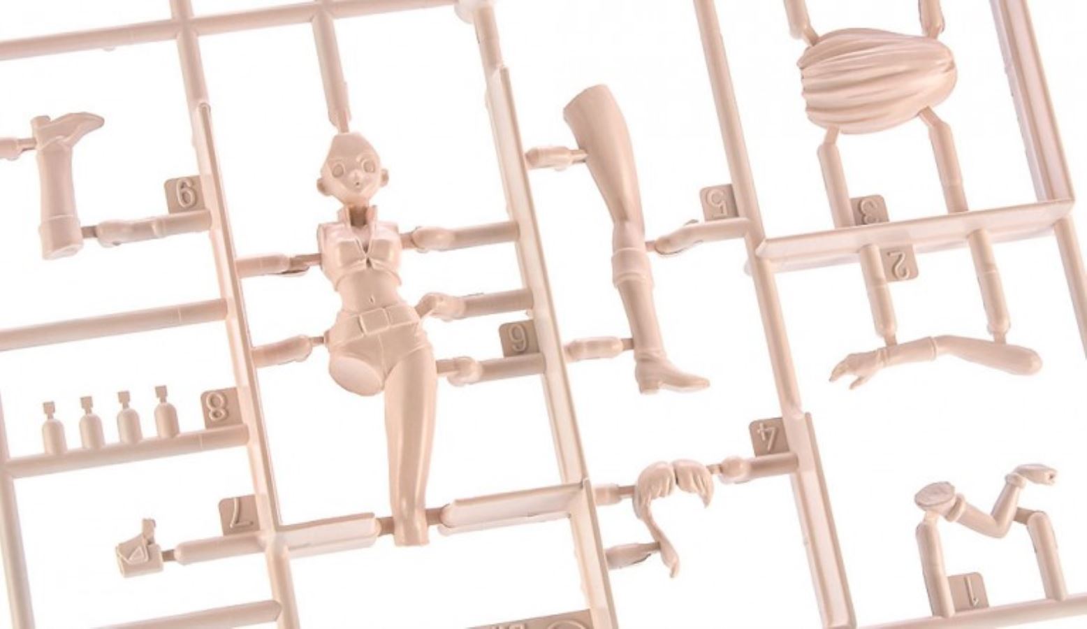 Dirty Pair Kay & Yuri w / Lovely Angel (1/300