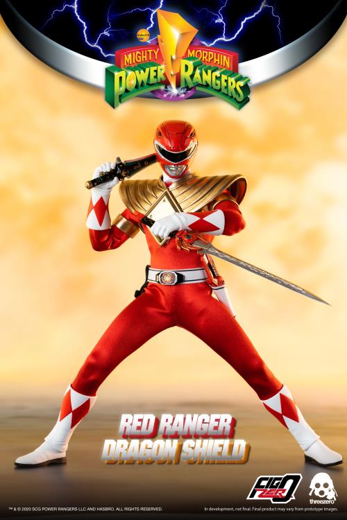 Red Ranger Dragon Shield - Mighty Morphin Power Rangers