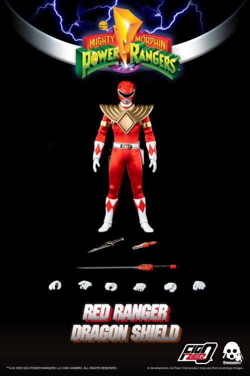 Red Ranger Dragon Shield - Mighty Morphin Power Rangers