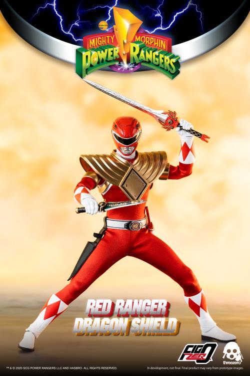 Red Ranger Dragon Shield - Mighty Morphin Power Rangers