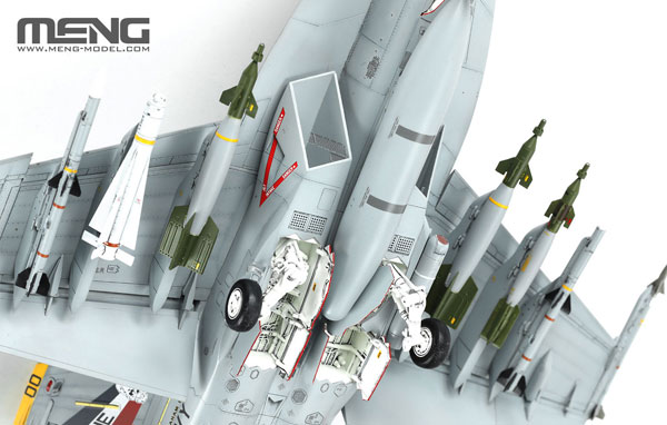 Boeing F/A-18F Super Hornet Fighter VFA-2 Bounty Hunters 1/48