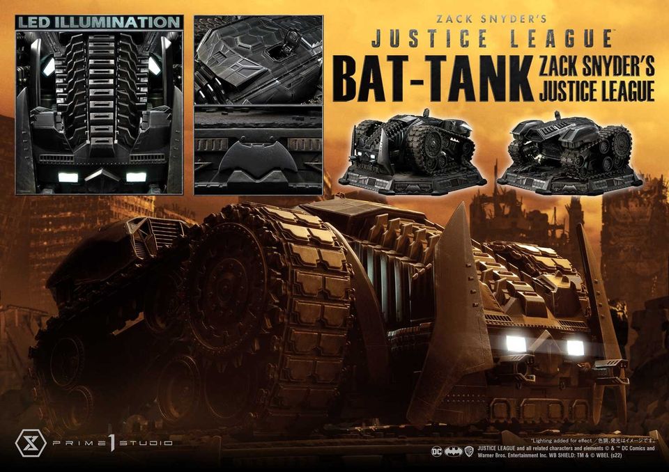 Justice League (Film) Bat-Tank Zack Snyder's Justice League