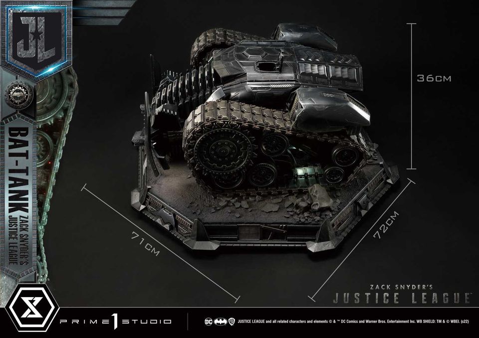Justice League (Film) Bat-Tank Zack Snyder's Justice League