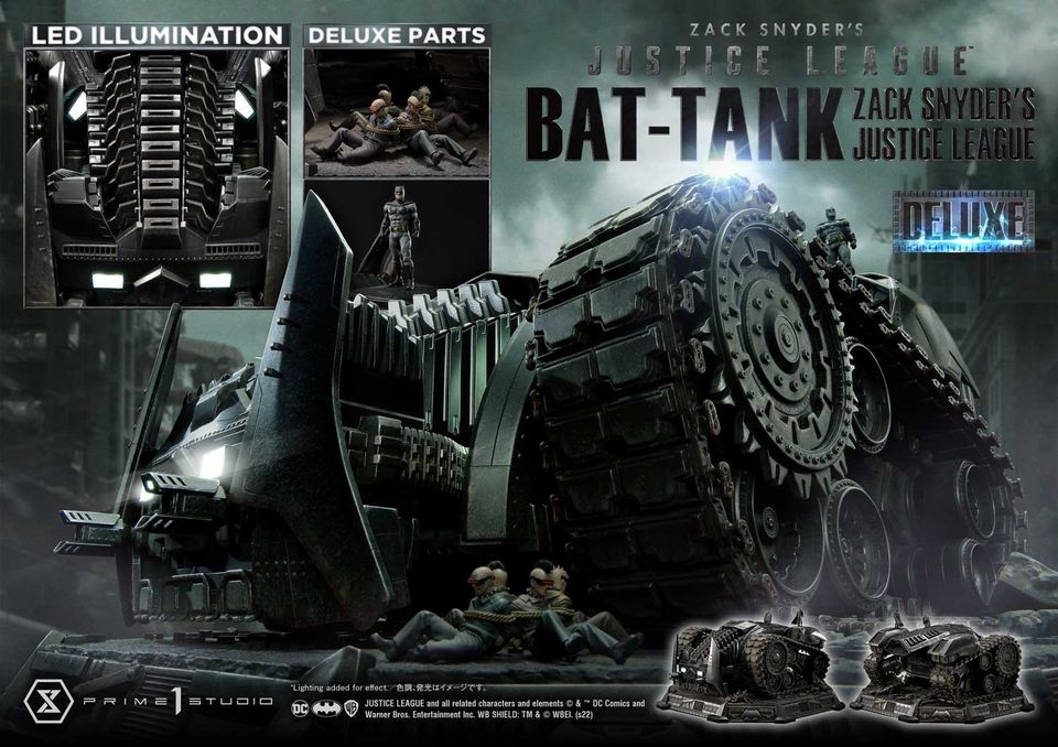 Justice League (Film) Bat-Tank Zack Snyder's Justice League Deluxe Version