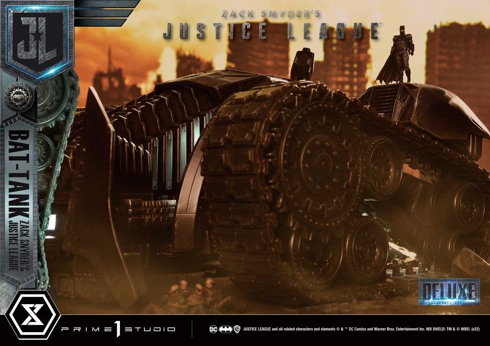 Justice League (Film) Bat-Tank Zack Snyder's Justice League Deluxe Version