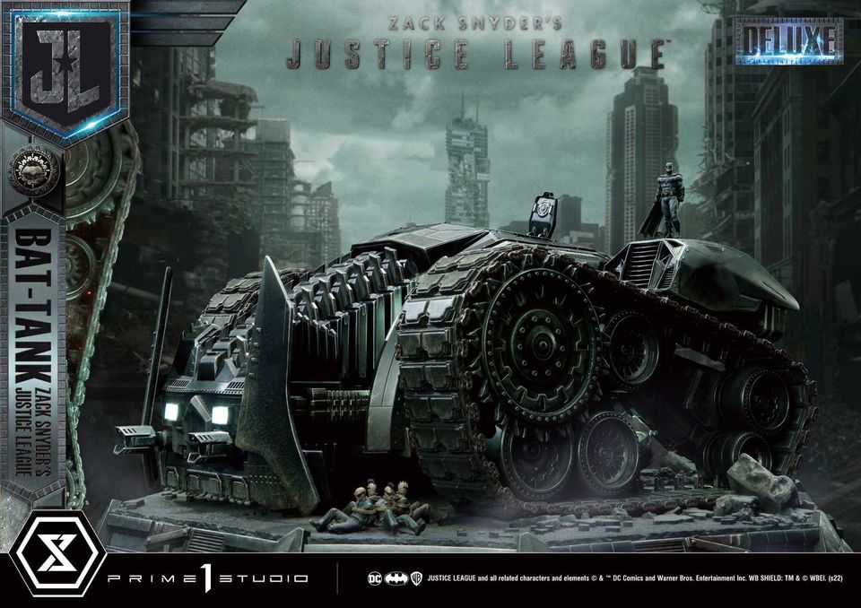 Justice League (Film) Bat-Tank Zack Snyder's Justice League Deluxe Version