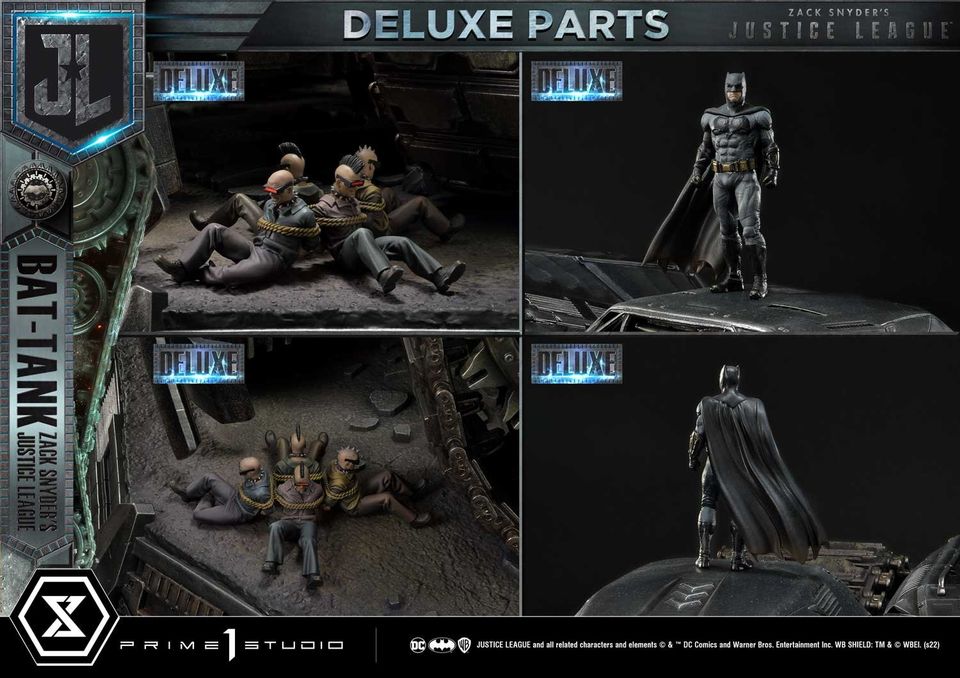 Justice League (Film) Bat-Tank Zack Snyder's Justice League Deluxe Version