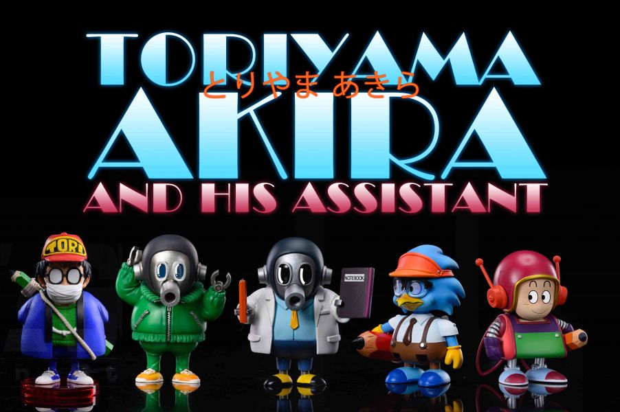Toriyama Akira and his Assistant