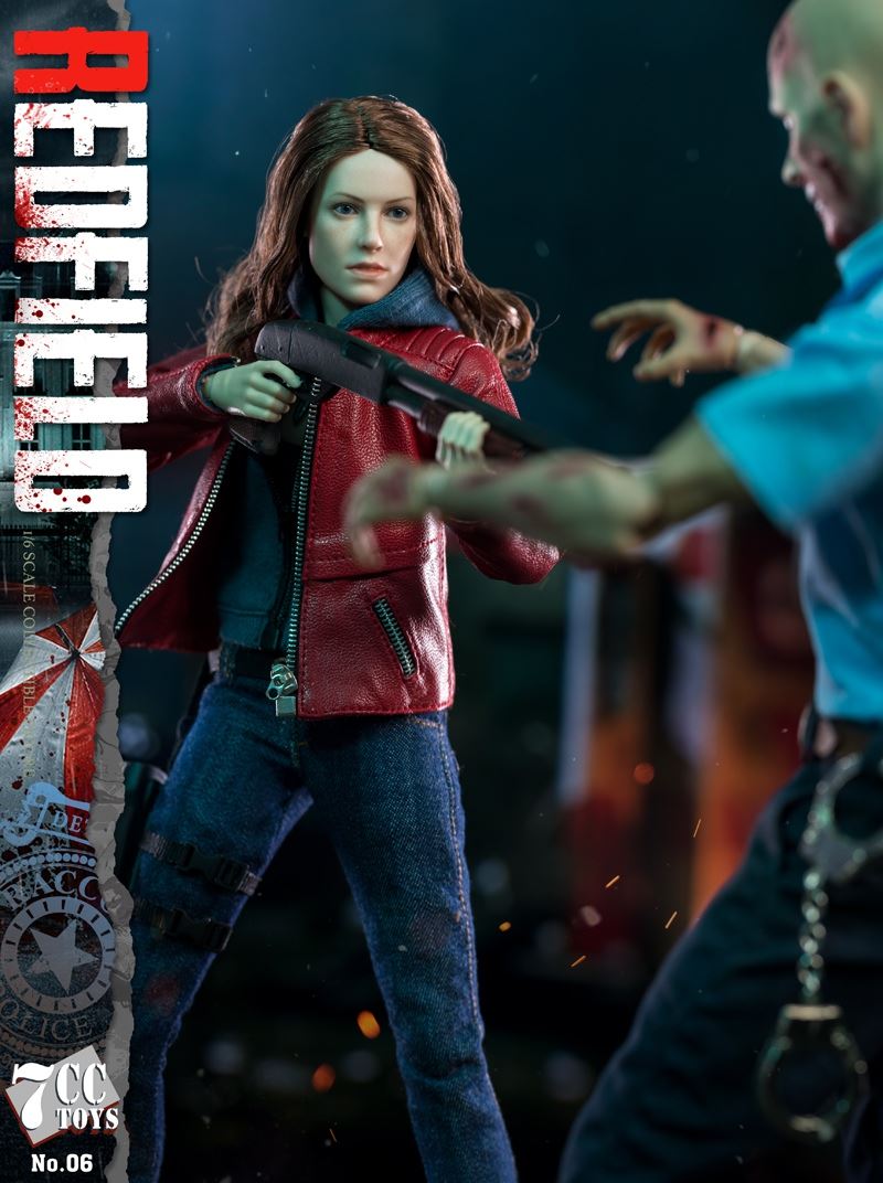 Zombie Huntress REDFIELD 1/6
