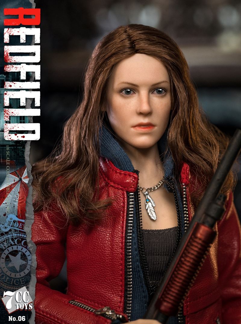 Zombie Huntress REDFIELD 1/6