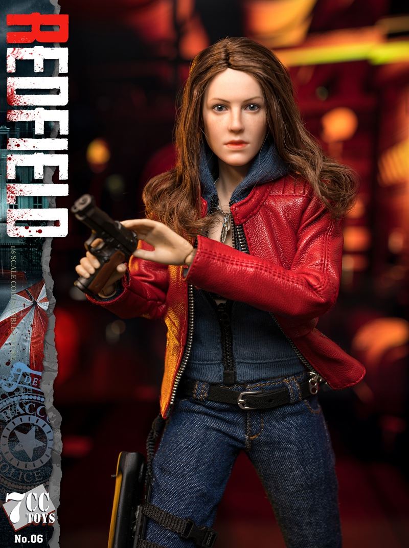Zombie Huntress REDFIELD 1/6