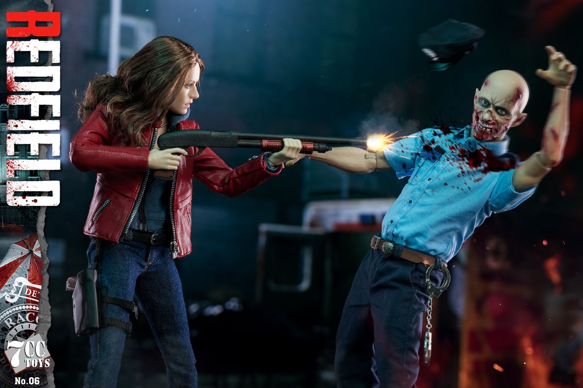 Zombie Huntress REDFIELD 1/6