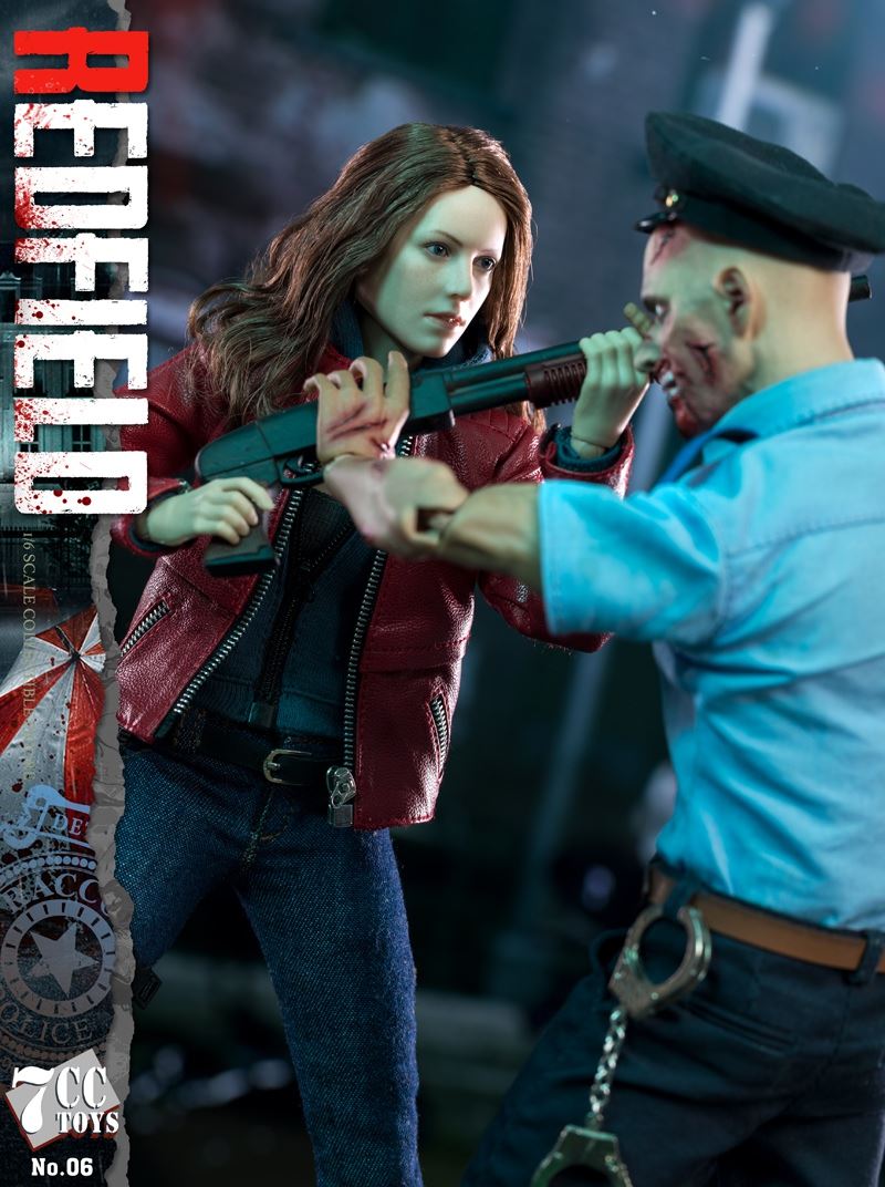 Zombie Huntress REDFIELD 1/6